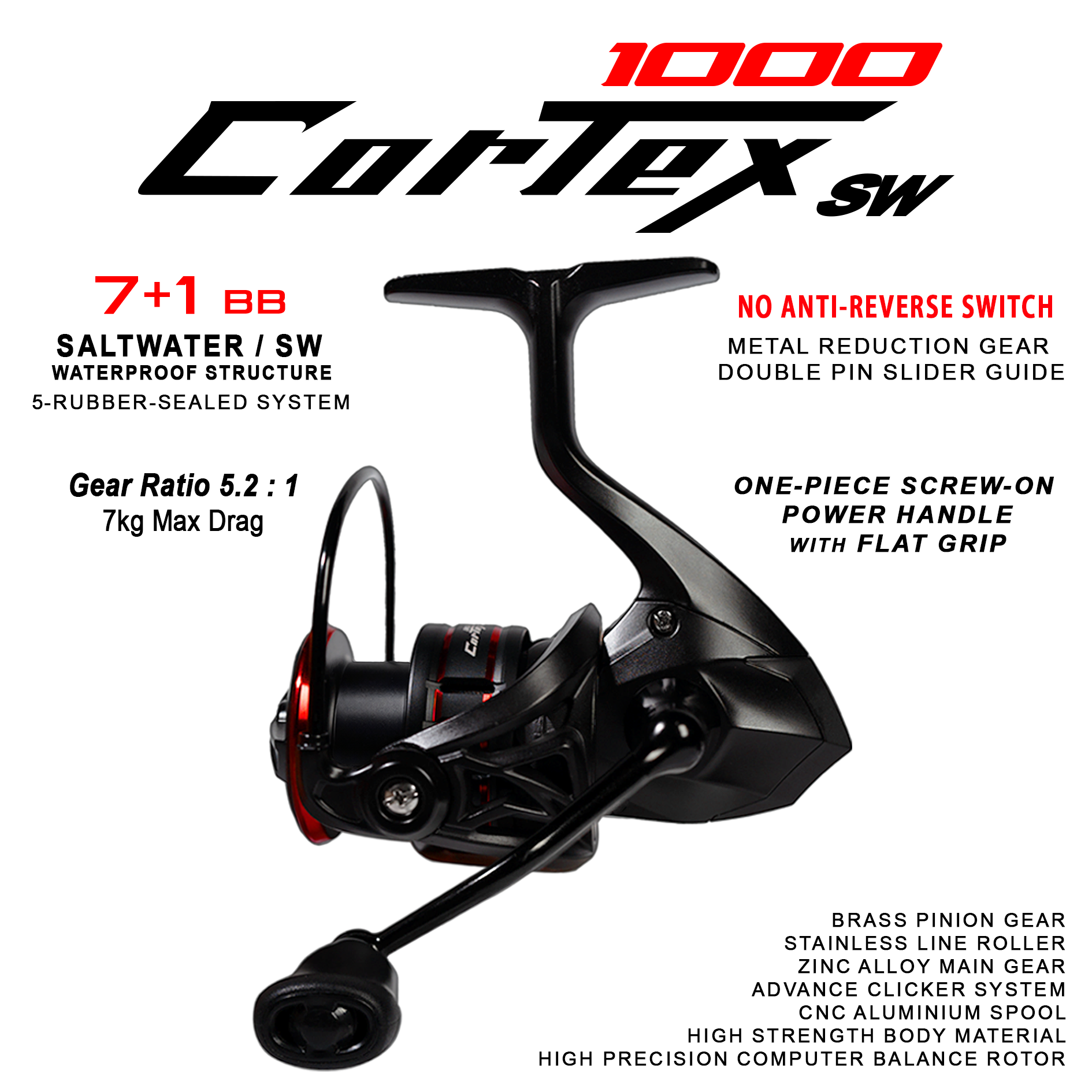 Reel Pancing Falcon Cortex SW / Salt Water