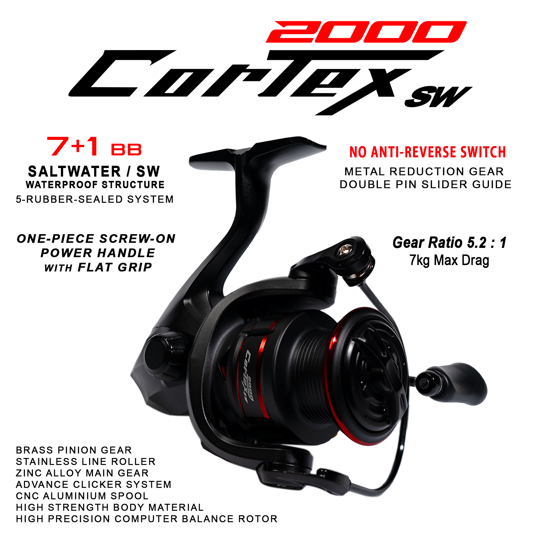 Reel Pancing Falcon Cortex SW / Salt Water