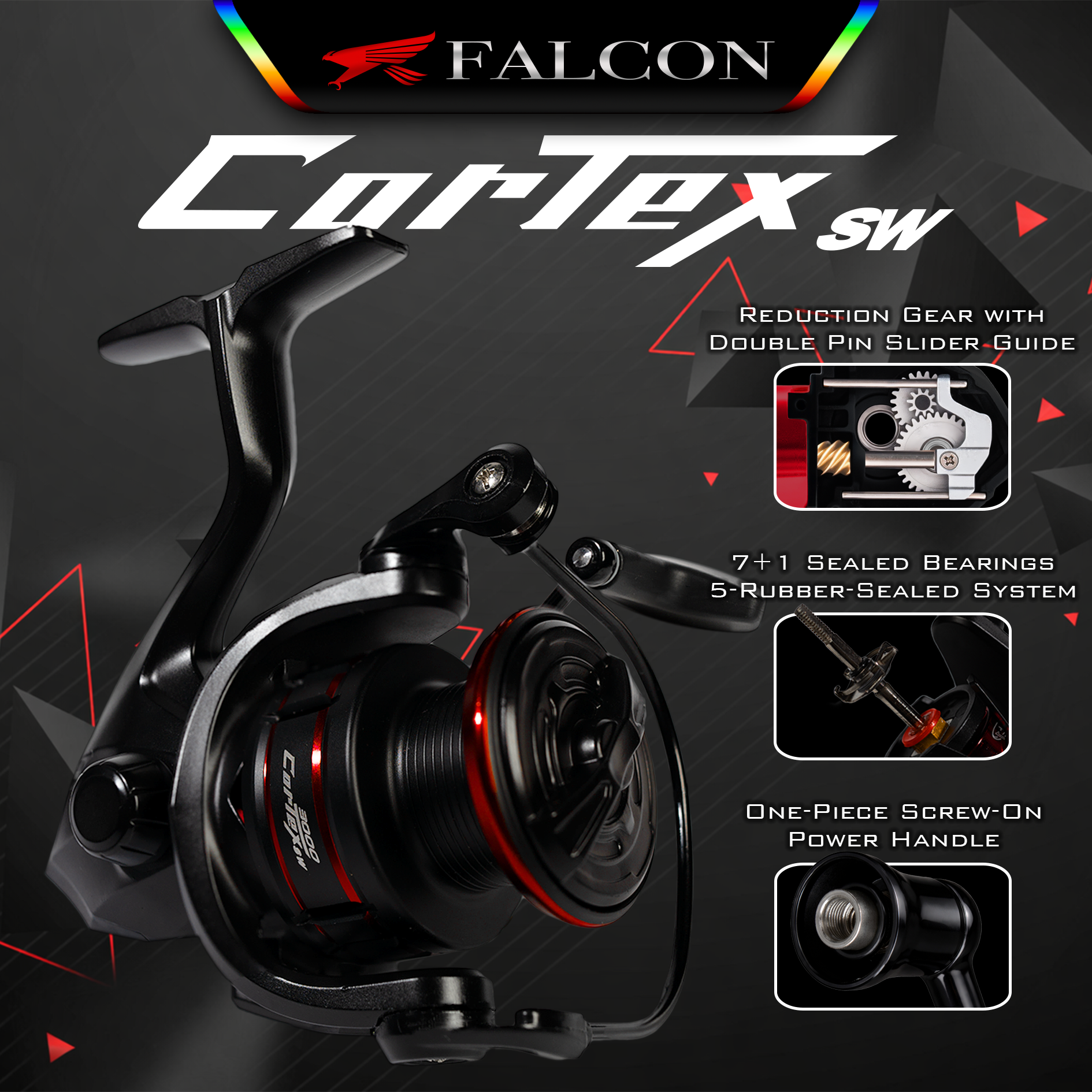 Reel Pancing Falcon Cortex SW / Salt Water
