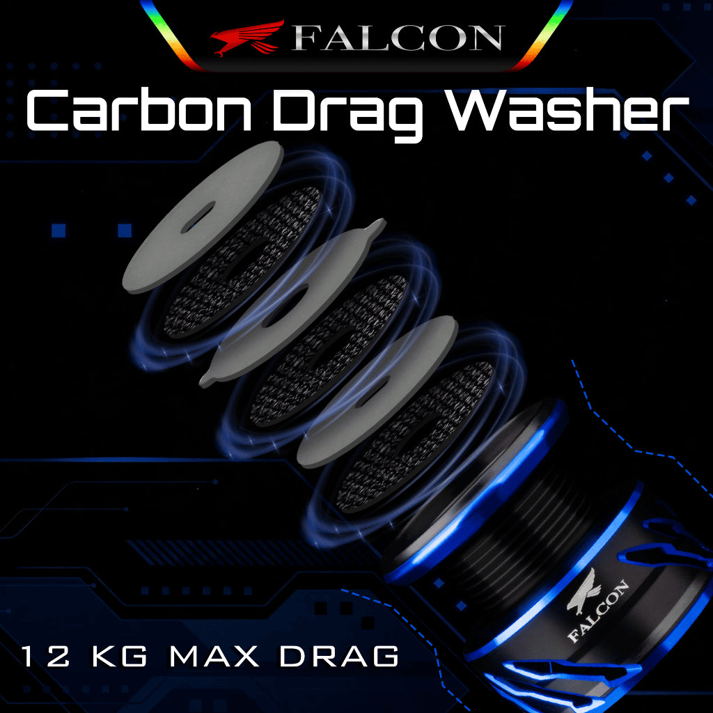 Reel Spinning Falcon Averon SW - Wormshaft