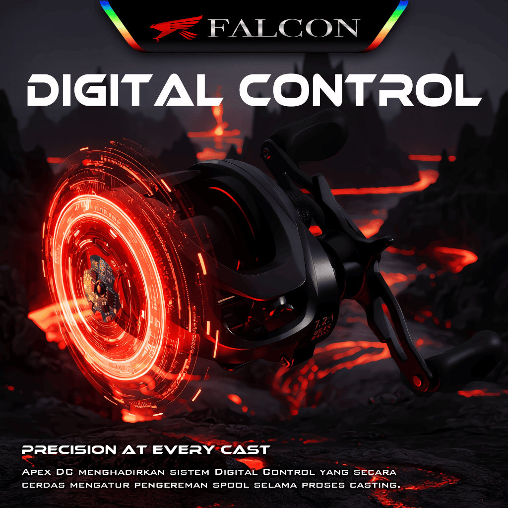 Reel BC Falcon APEX DC - Digital Control