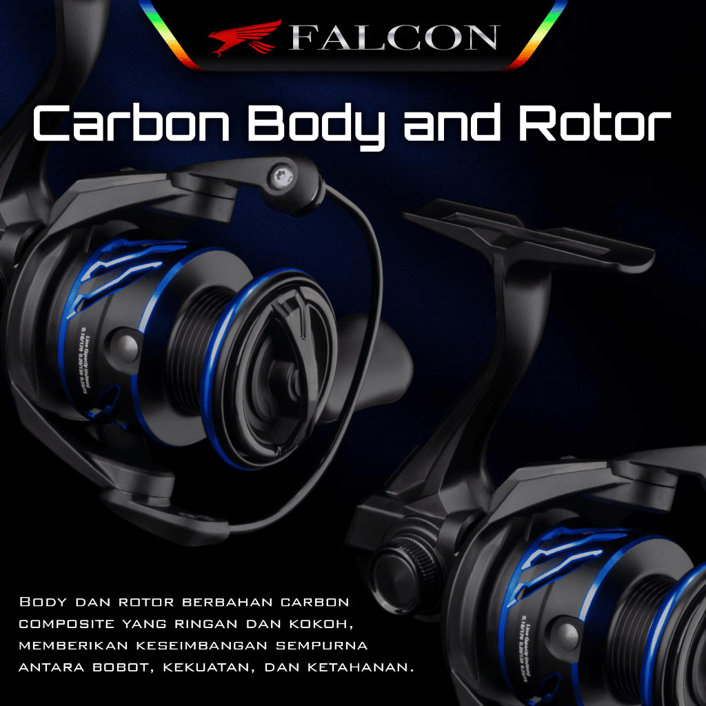 Reel Spinning Falcon Averon SW - Wormshaft