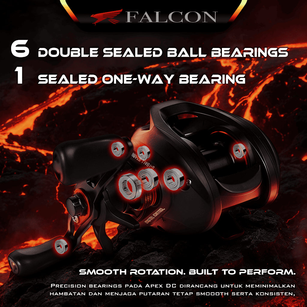 Reel BC Falcon APEX DC - Digital Control