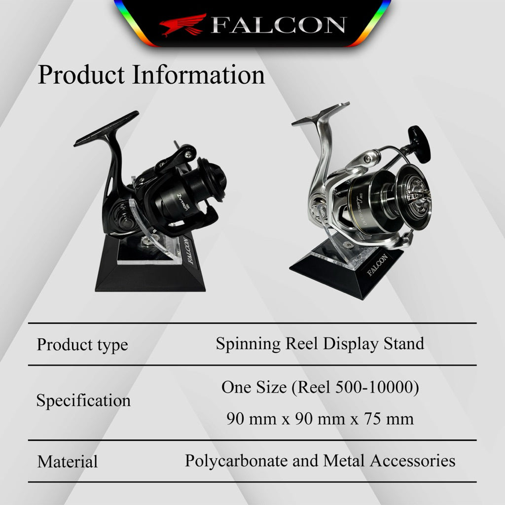 Falcon Spinning Reel Display Stand