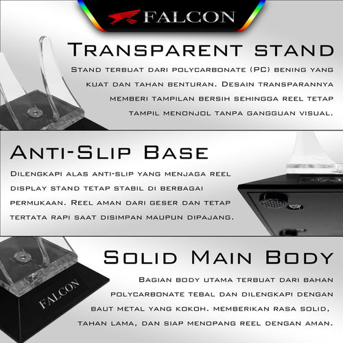 Falcon Spinning Reel Display Stand