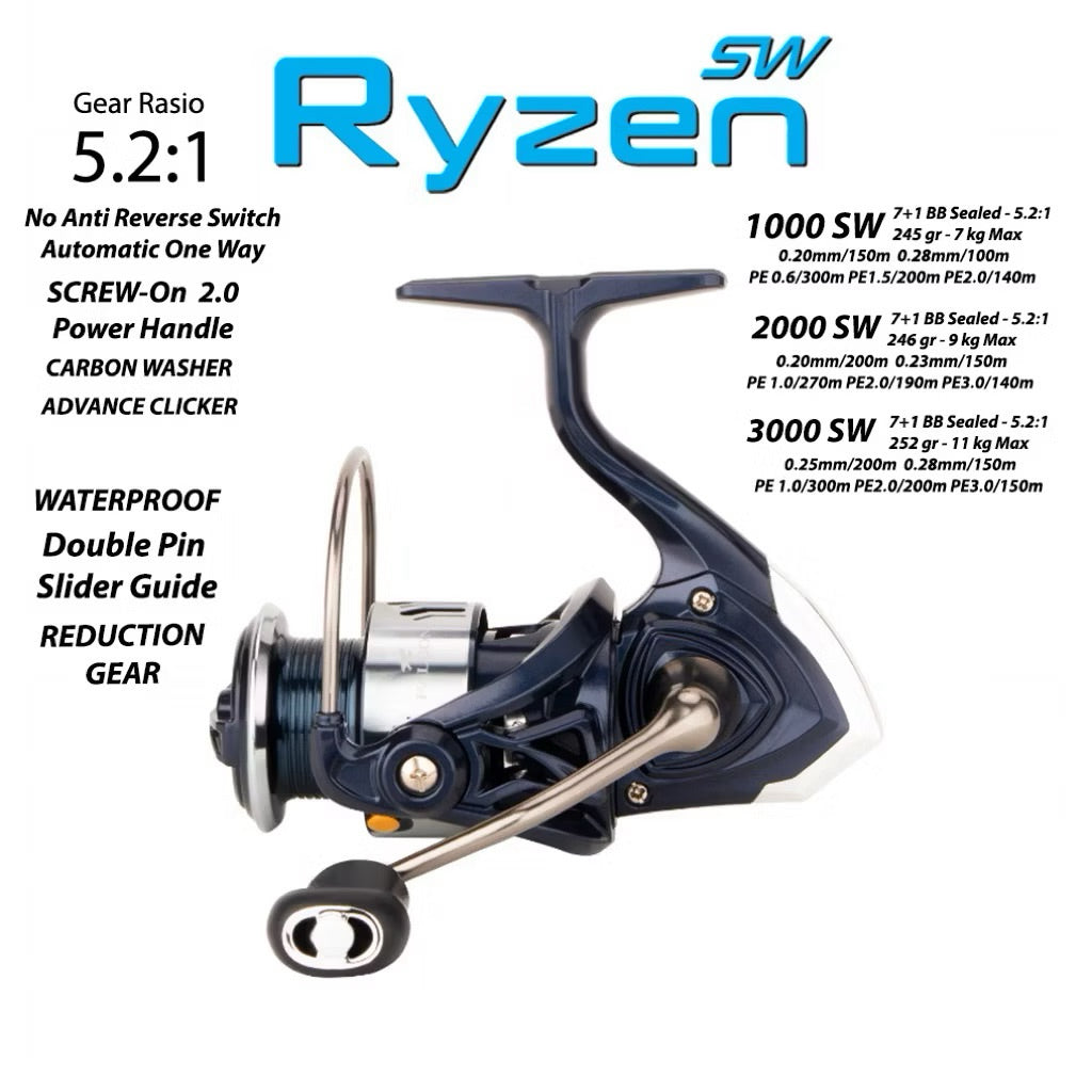 Reel Falcon Ryzen SW / Salt Water