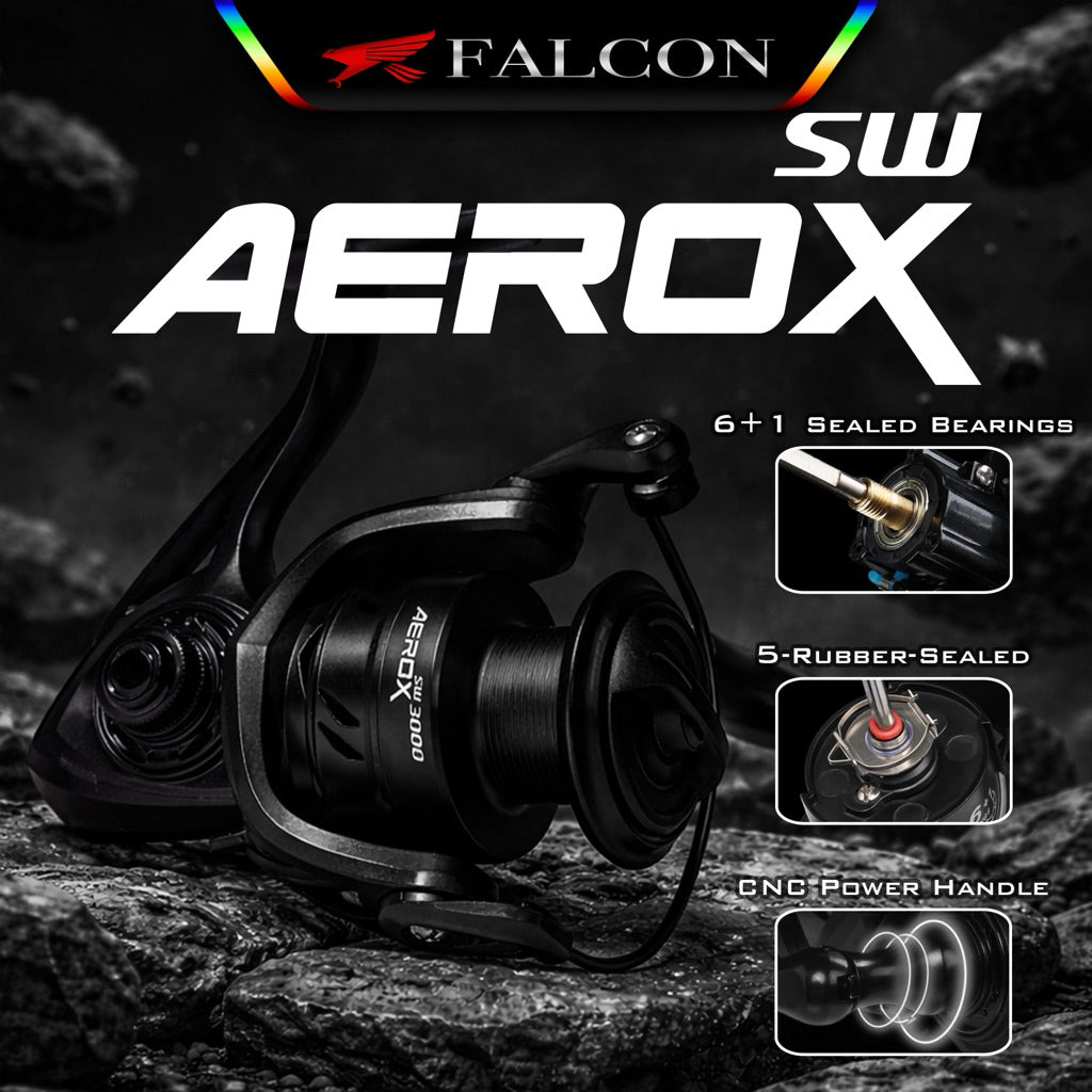 Reel Spinning Falcon Aerox SW