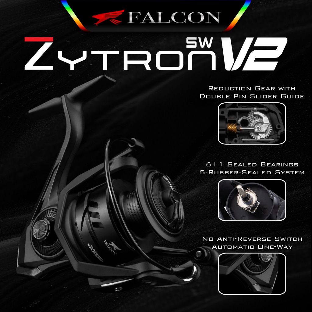 Reel Spinning Falcon SW Zytron V2